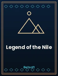 Legend of the Nile — tragaperras de Betsoft en Dendera Casino